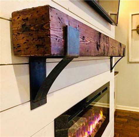 iron metal mantel brackets|wooden mantel brackets.